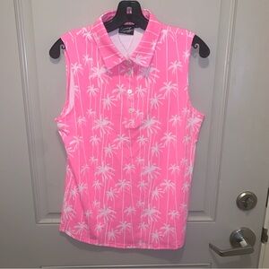 Sunday Swagger Women’s Collared Tank Size M